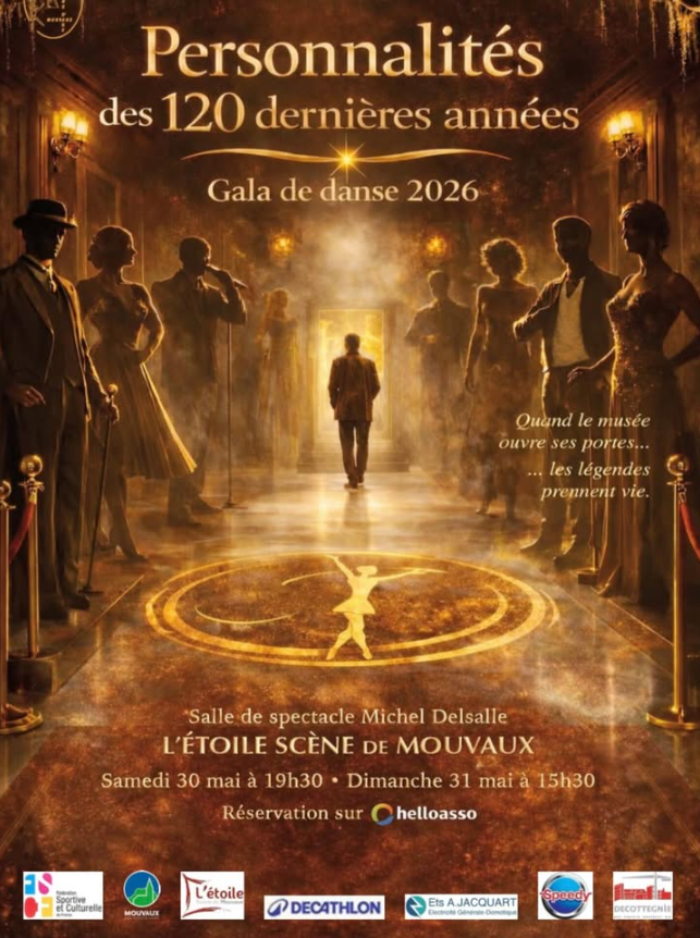 Galas de danse de l'ASC Jeanne d'Arc les 30 et 31 mai 2026 à L'étoile - Scène de Mouvaux