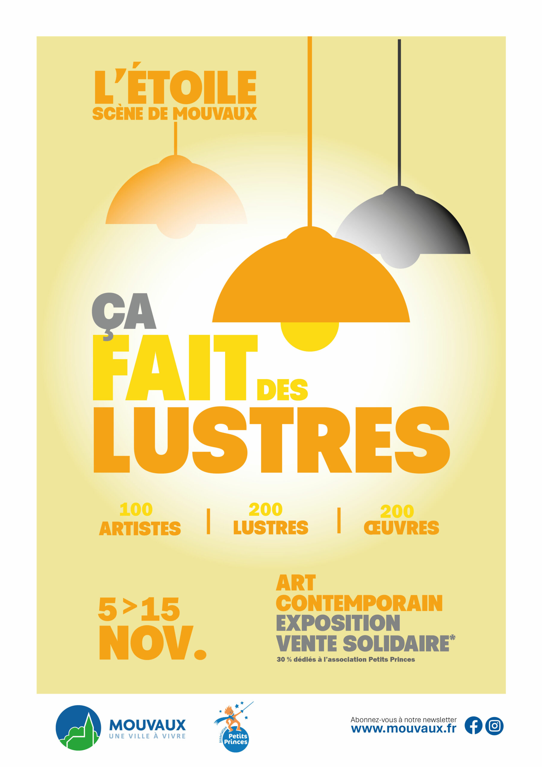 Ca fait des lustres, exposition du 5 au 14 novembre 2026 à L'étoile - Scène de Mouvaux