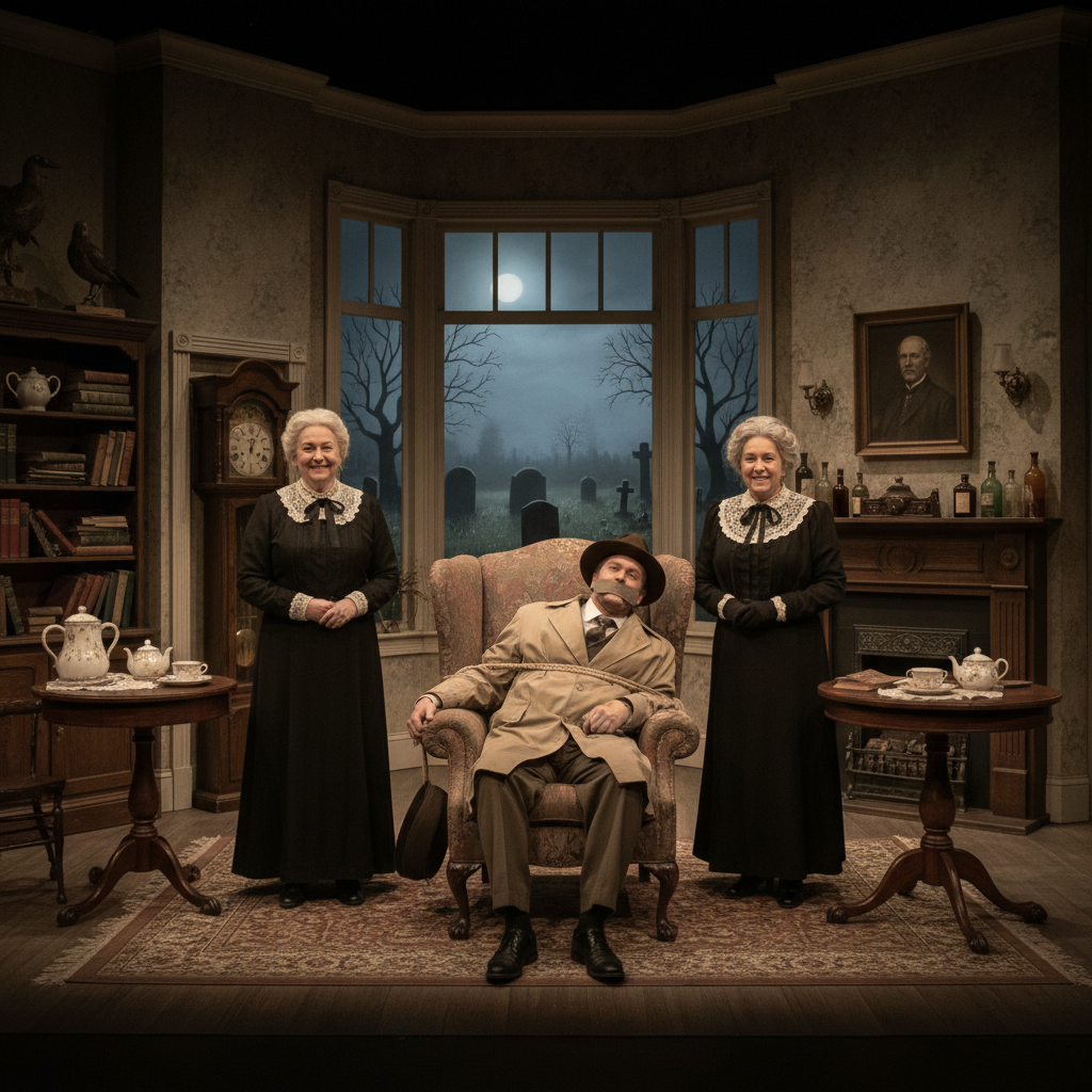 Arsenic et vieilles dentelles, théâtre, vendredi 29 janvier à 20h à L'étoile - Scène de Mouvaux